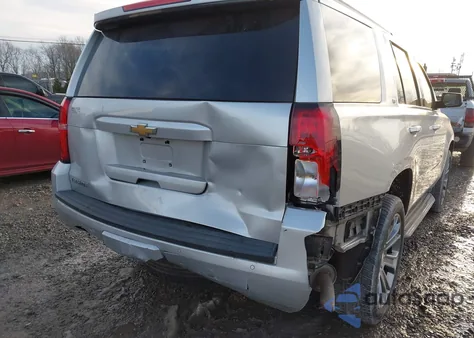 2015 Chevrolet Tahoe Lt из США, поврежденный, VIN 1GNSKBKCXFR536567